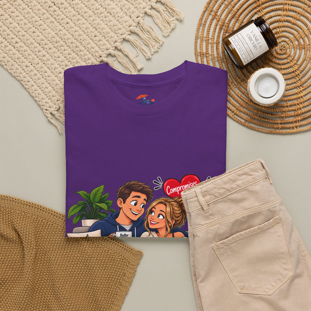 Relationship Advice Graphic Tee — “Think of What the Other Person Wants, Not Just What You Want”