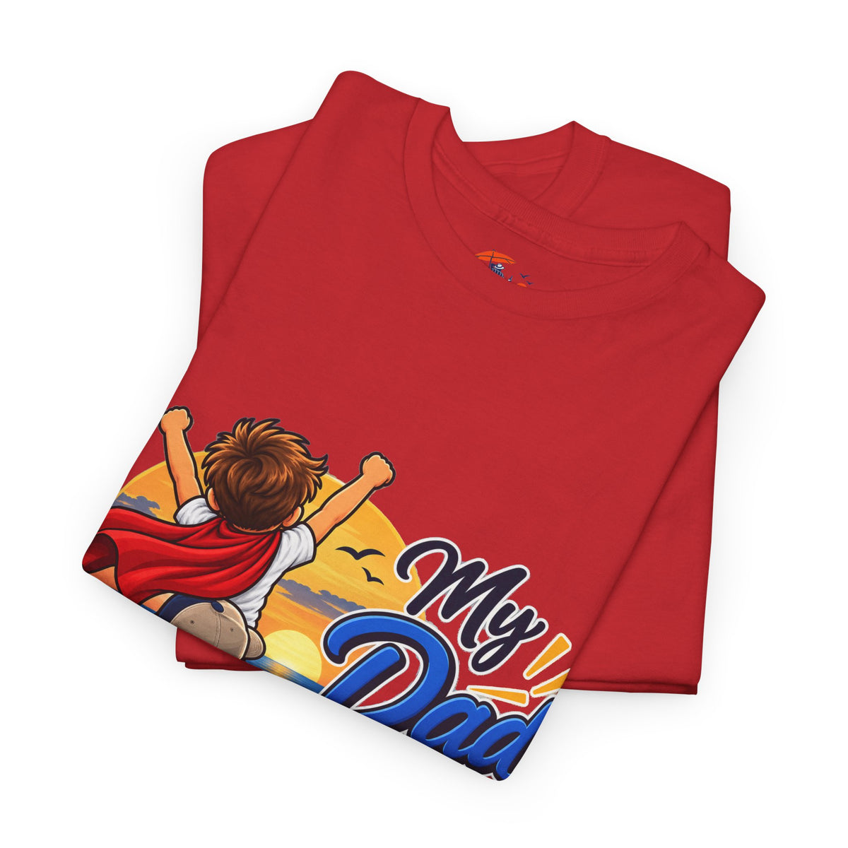 My Dad Is My Hero T-Shirt — Father & Child Superhero Tee for Father’s Day