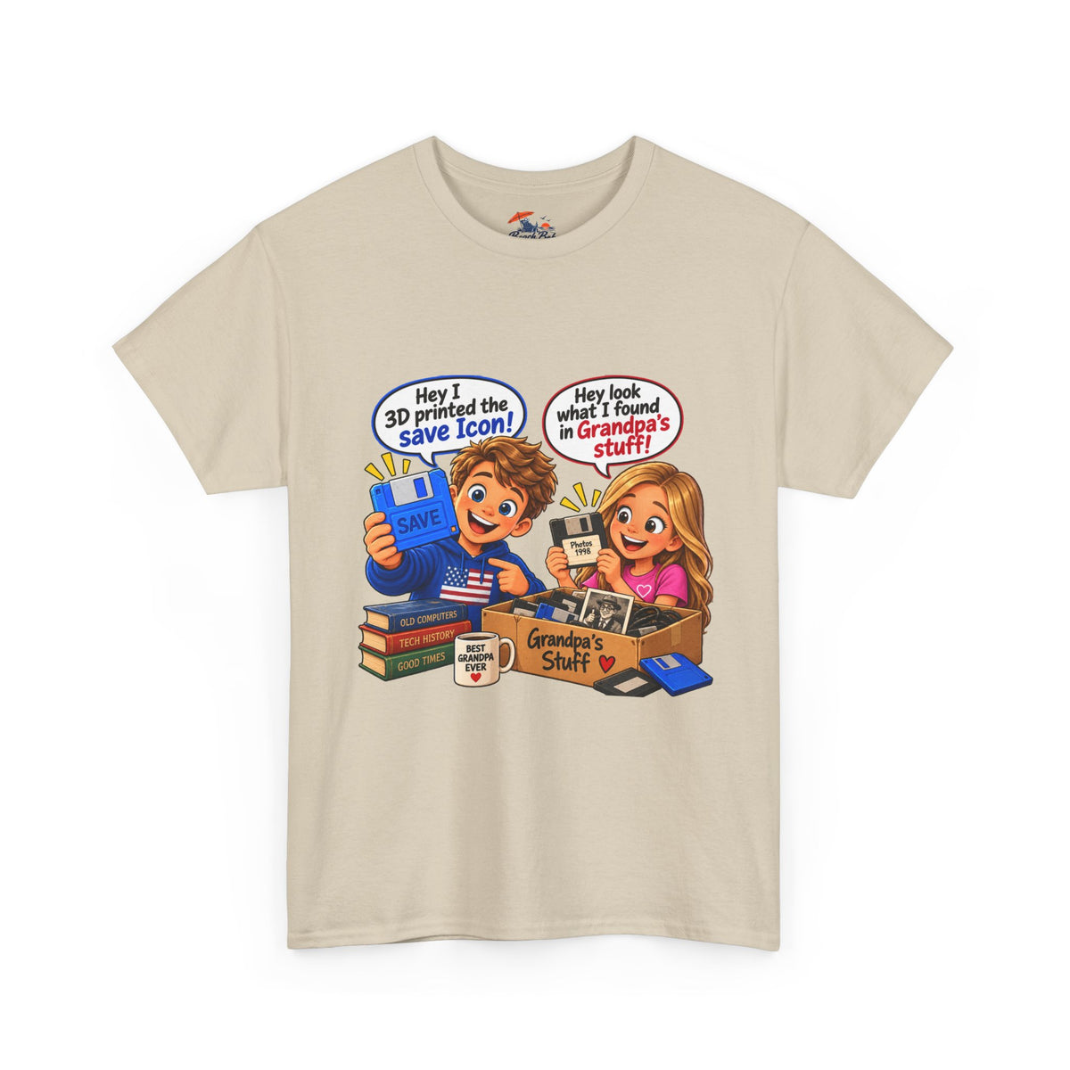 Best Grandpa - Grandpa’s Stuff Funny T‑Shirt