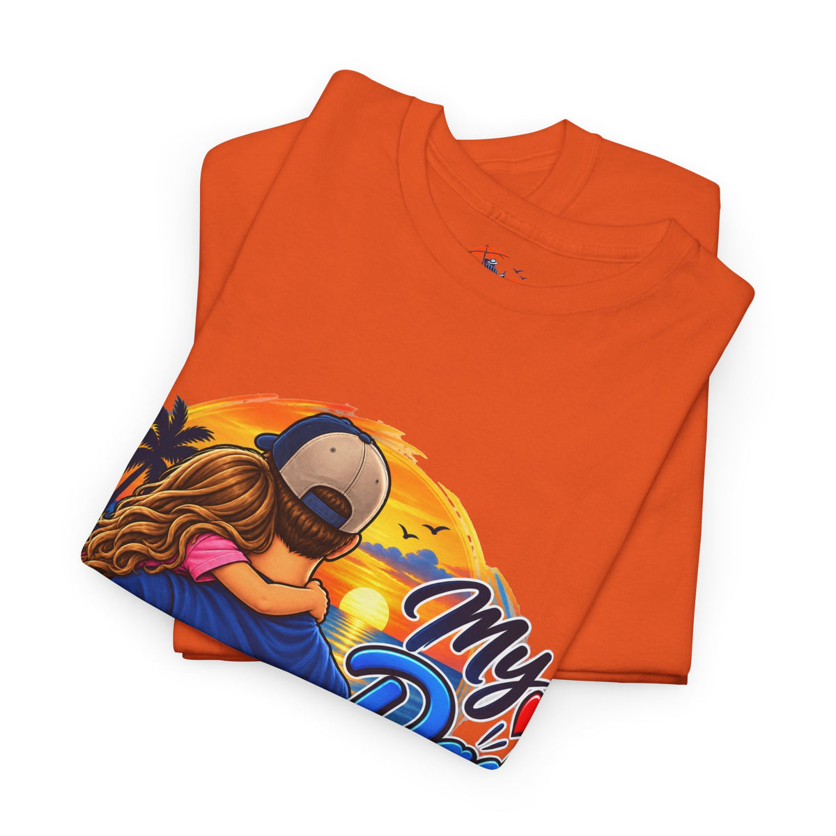 Dad & Daughter Tee — "My Dad Is My Hero" Father's Day T-Shirt
