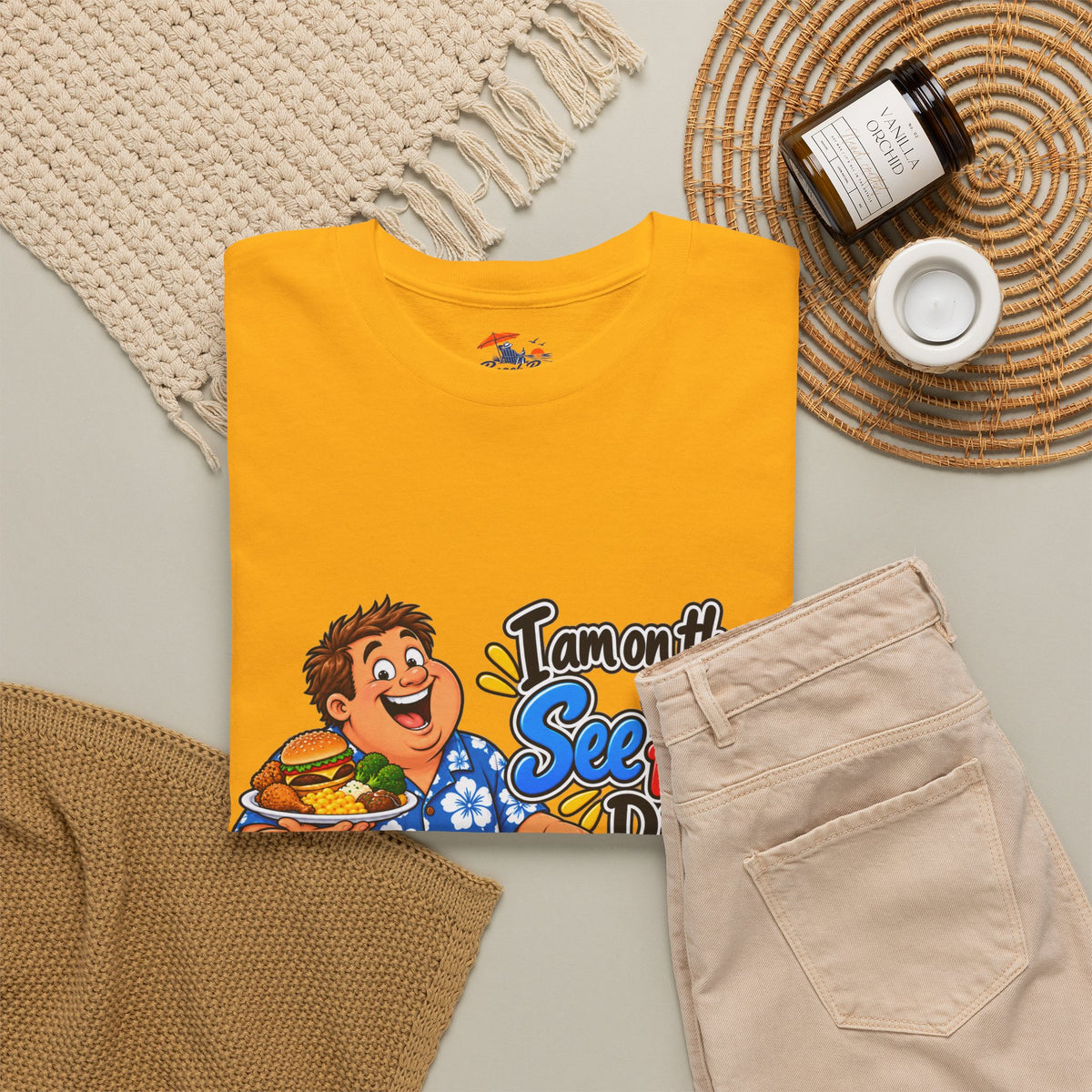 See Food Diet T-Shirt – Funny Seafood Buffet Tee