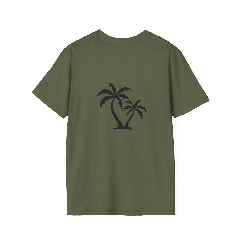 I Am Bob T-Shirt — Retro Tropical Vacation Tee with Beach Chair & Palm Trees