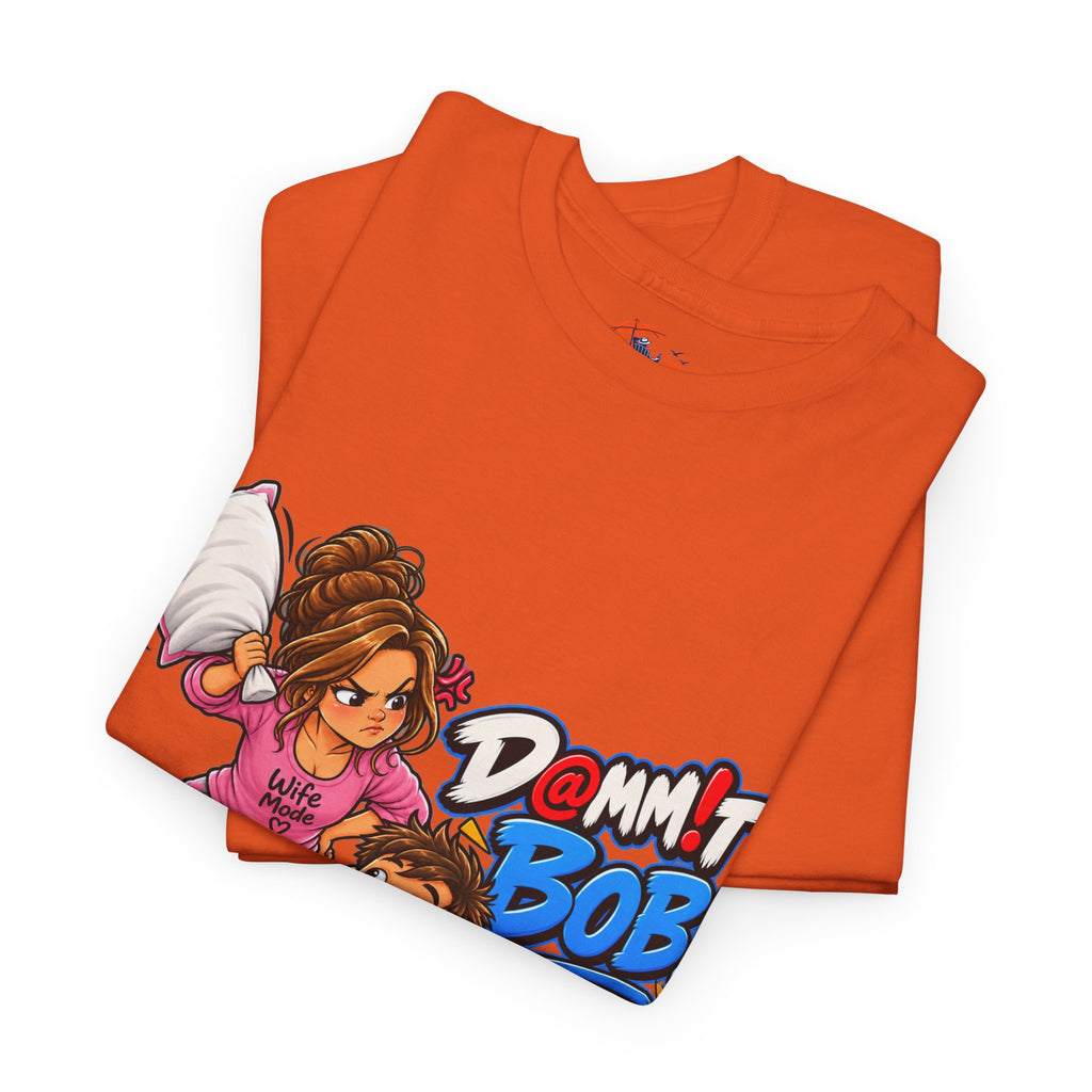 “Damn It Bob!” Couple Gaming Pillow Fight T-Shirt