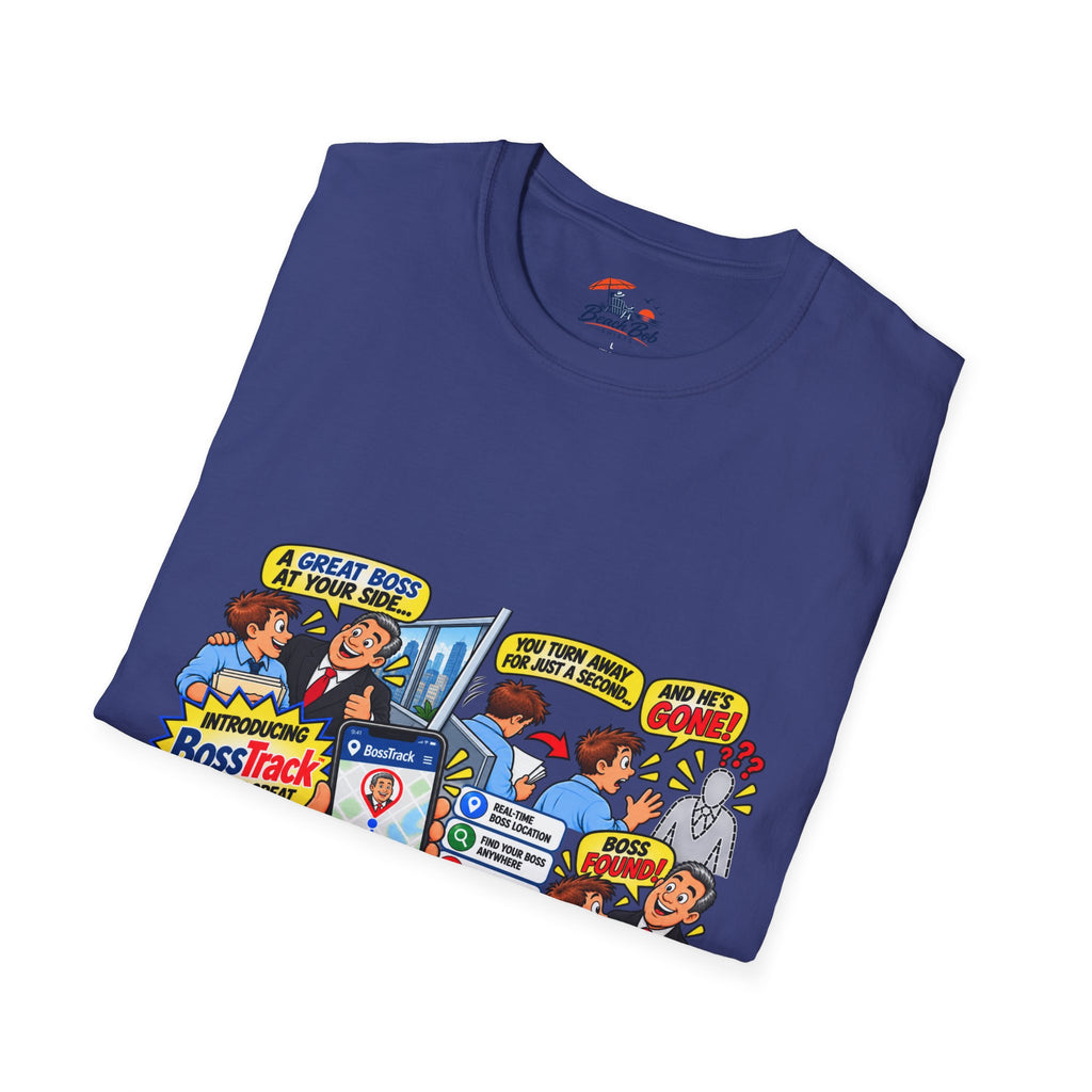 Funny Boss Tracker T-Shirt