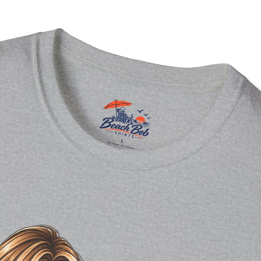 Not Just a Pretty Face T-Shirt — Cute Girly Desk Graphic Tee for Students & Creatives