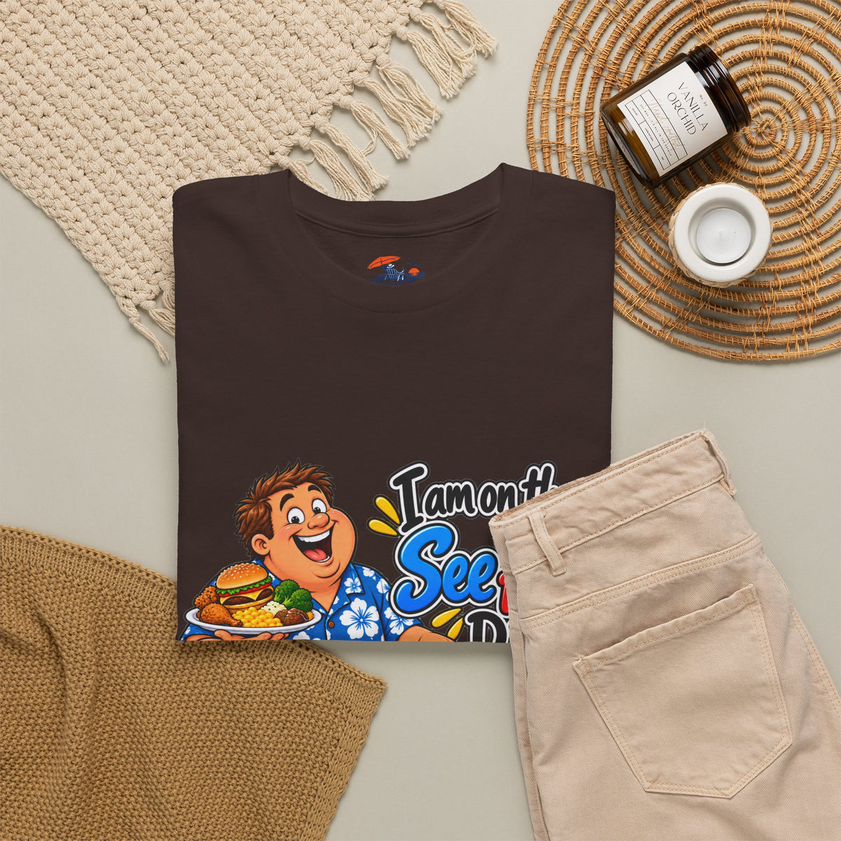 See Food Diet T-Shirt – Funny Seafood Buffet Tee