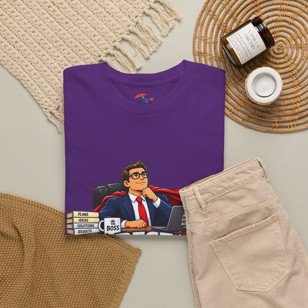 Best Boss Ever T‑Shirt — Personalized "Our Fearless Leader" Gift for Bosses (Add Name)