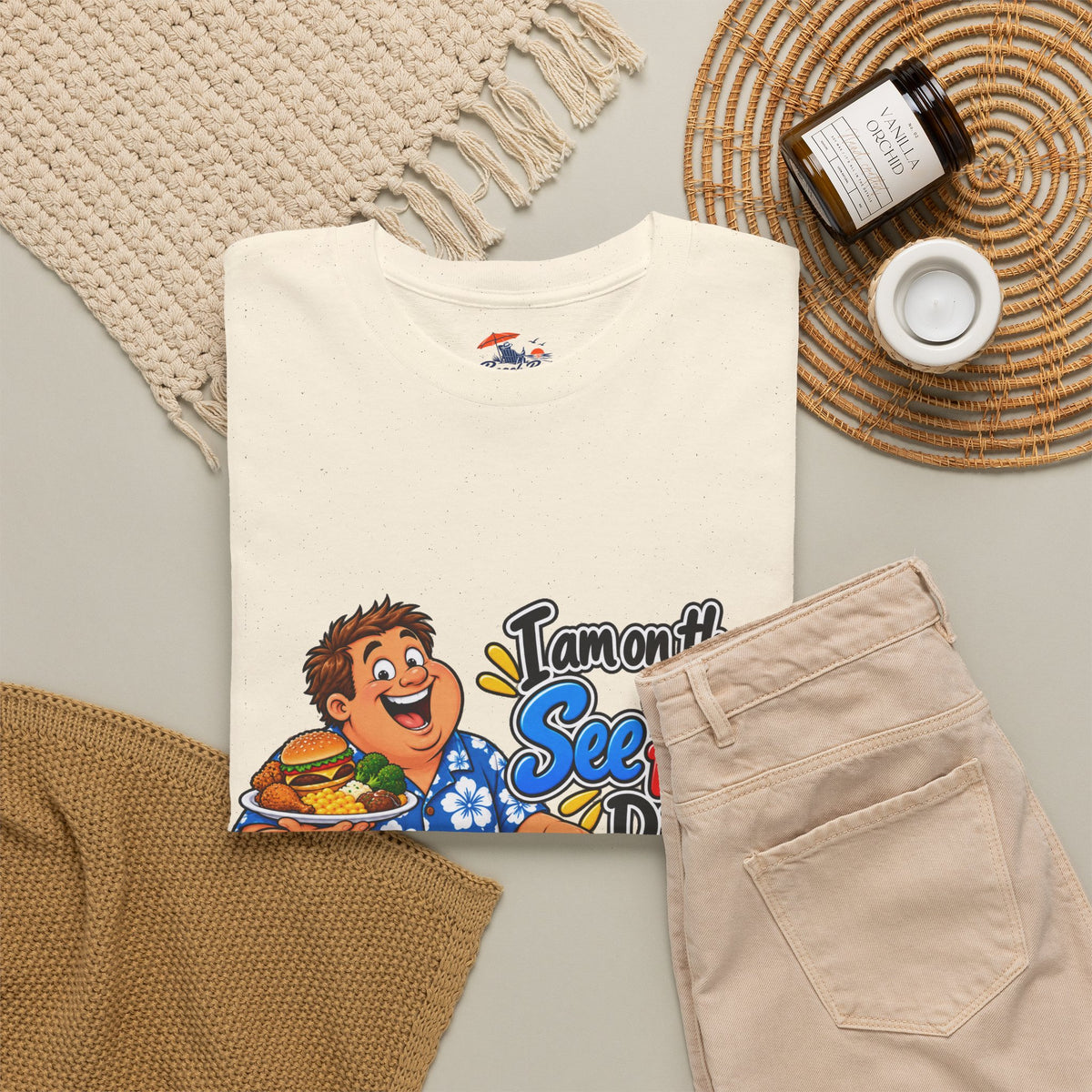 See Food Diet T-Shirt – Funny Seafood Buffet Tee