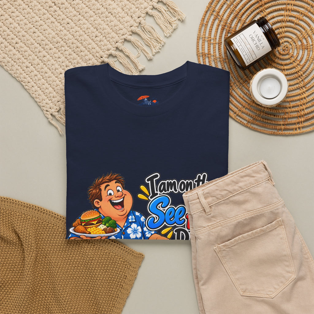 See Food Diet T-Shirt – Funny Seafood Buffet Tee