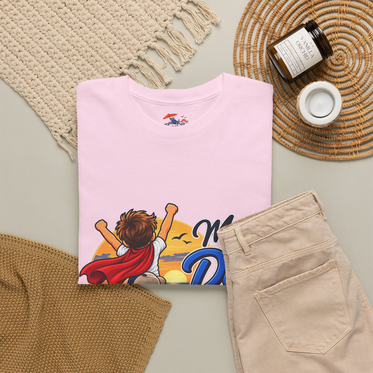 My Dad Is My Hero T-Shirt — Father & Child Superhero Tee for Father’s Day