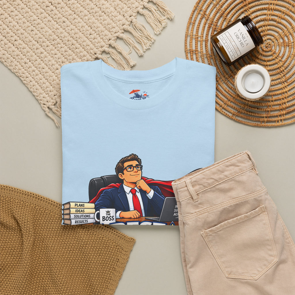 Best Boss Ever T‑Shirt — Personalized "Our Fearless Leader" Gift for Bosses (Add Name)