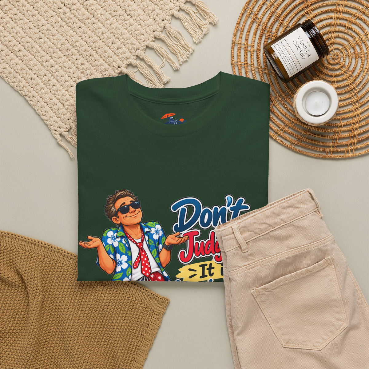 Laundry Day T‑Shirt — "Don't Judge Me, It’s Laundry Day!" Casual Graphic Tee