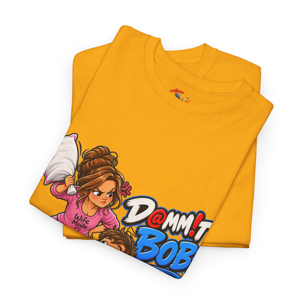 “Damn It Bob!” Couple Gaming Pillow Fight T-Shirt
