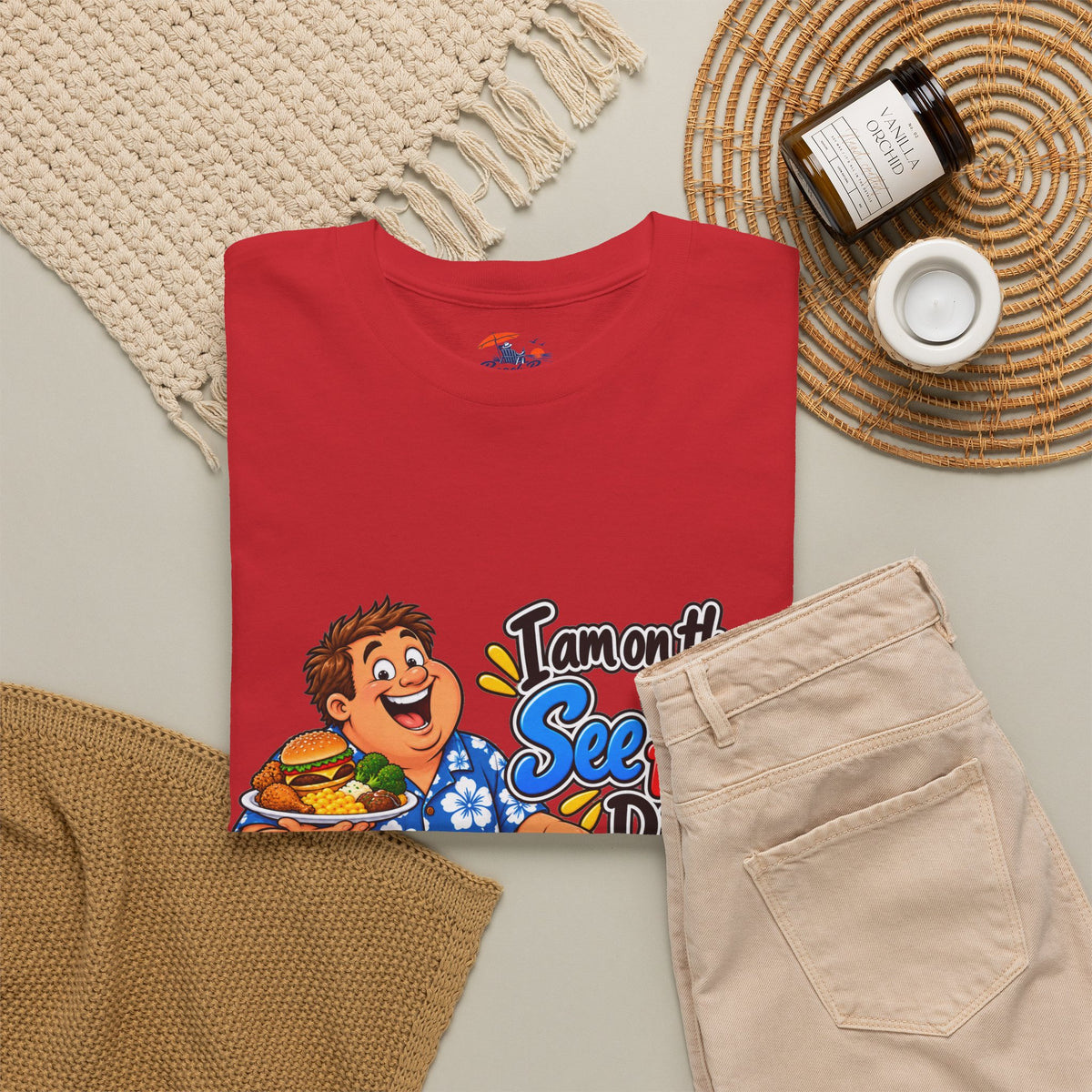 See Food Diet T-Shirt – Funny Seafood Buffet Tee