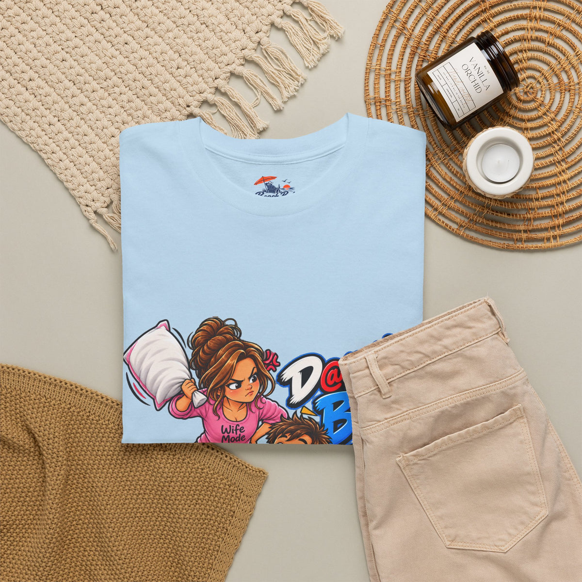 “Damn It Bob!” Couple Gaming Pillow Fight T-Shirt
