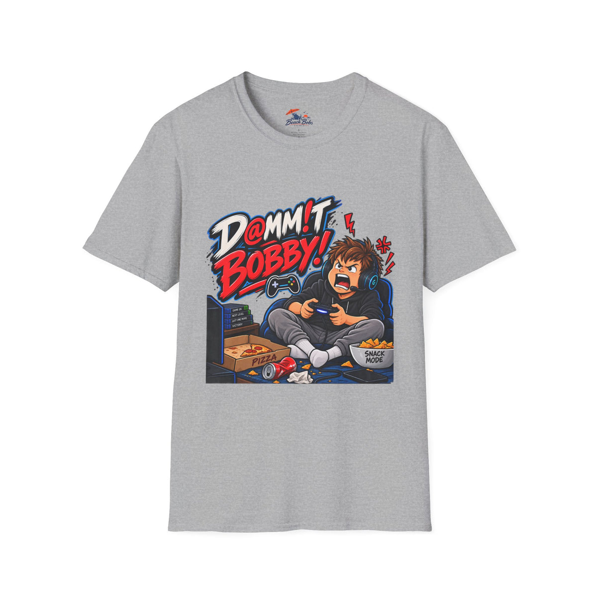 Dammit Bobby! Gamer Rage T-Shirt