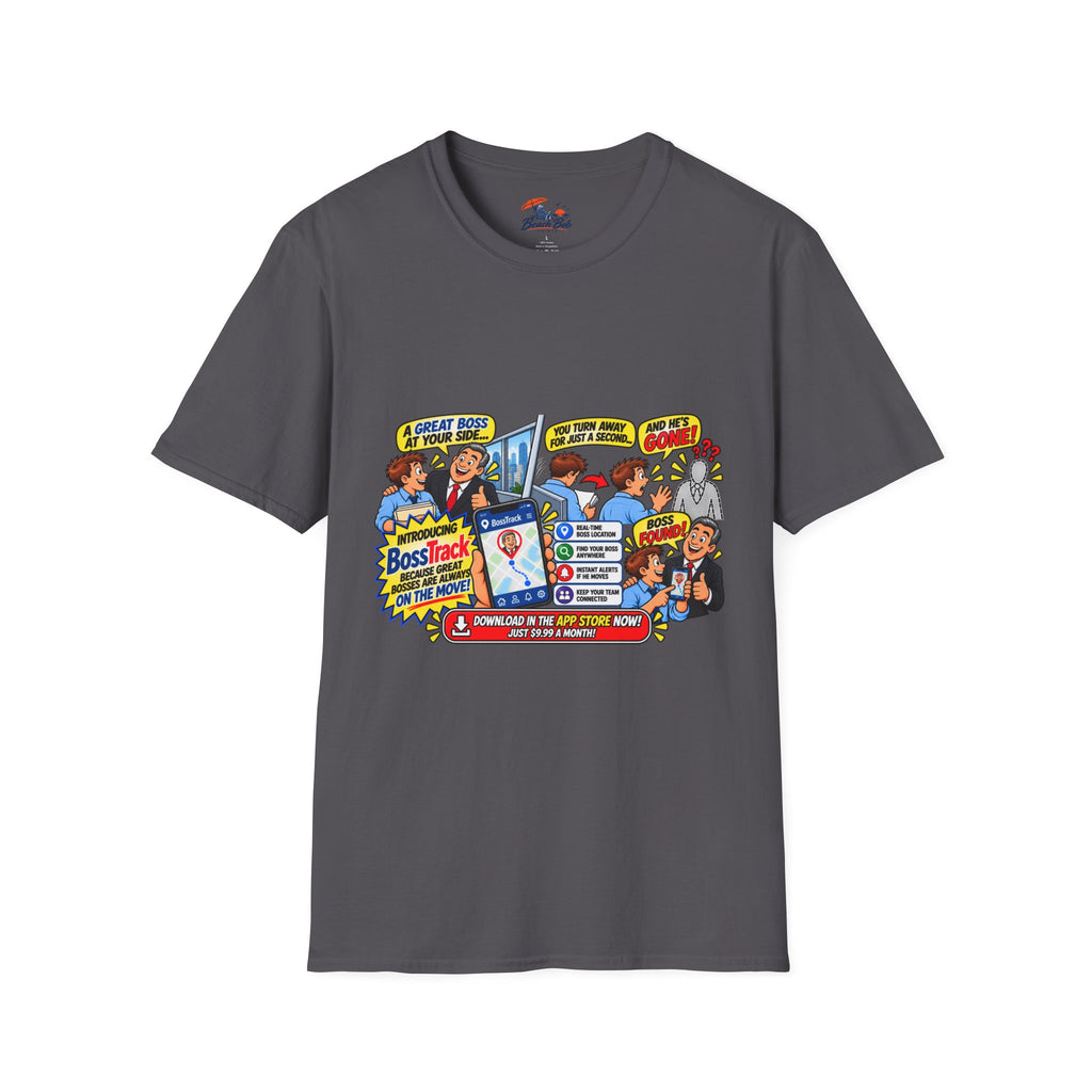 Funny Boss Tracker T-Shirt
