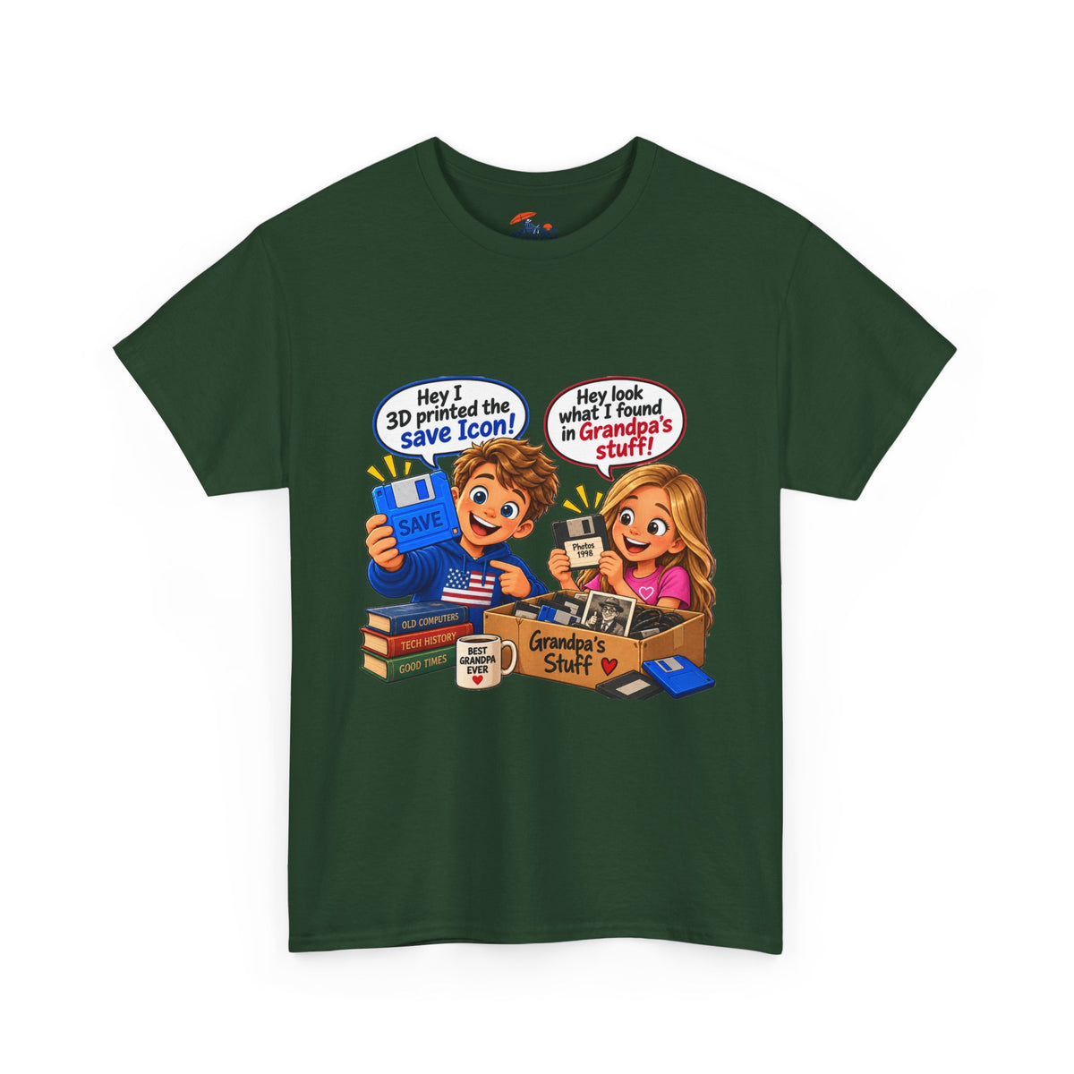 Best Grandpa - Grandpa’s Stuff Funny T‑Shirt
