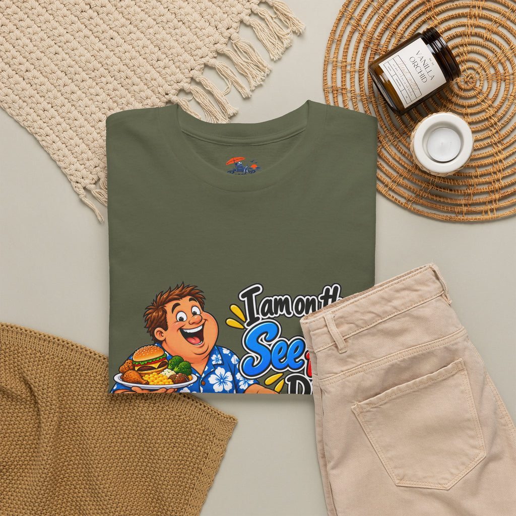 See Food Diet T-Shirt – Funny Seafood Buffet Tee