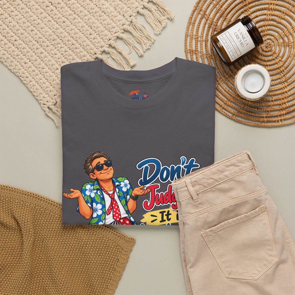 Laundry Day T‑Shirt — "Don't Judge Me, It’s Laundry Day!" Casual Graphic Tee