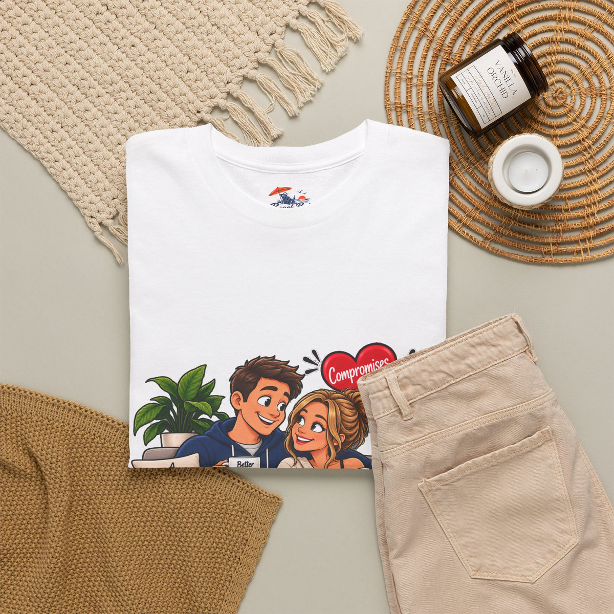 Relationship Advice Graphic Tee — “Think of What the Other Person Wants, Not Just What You Want”