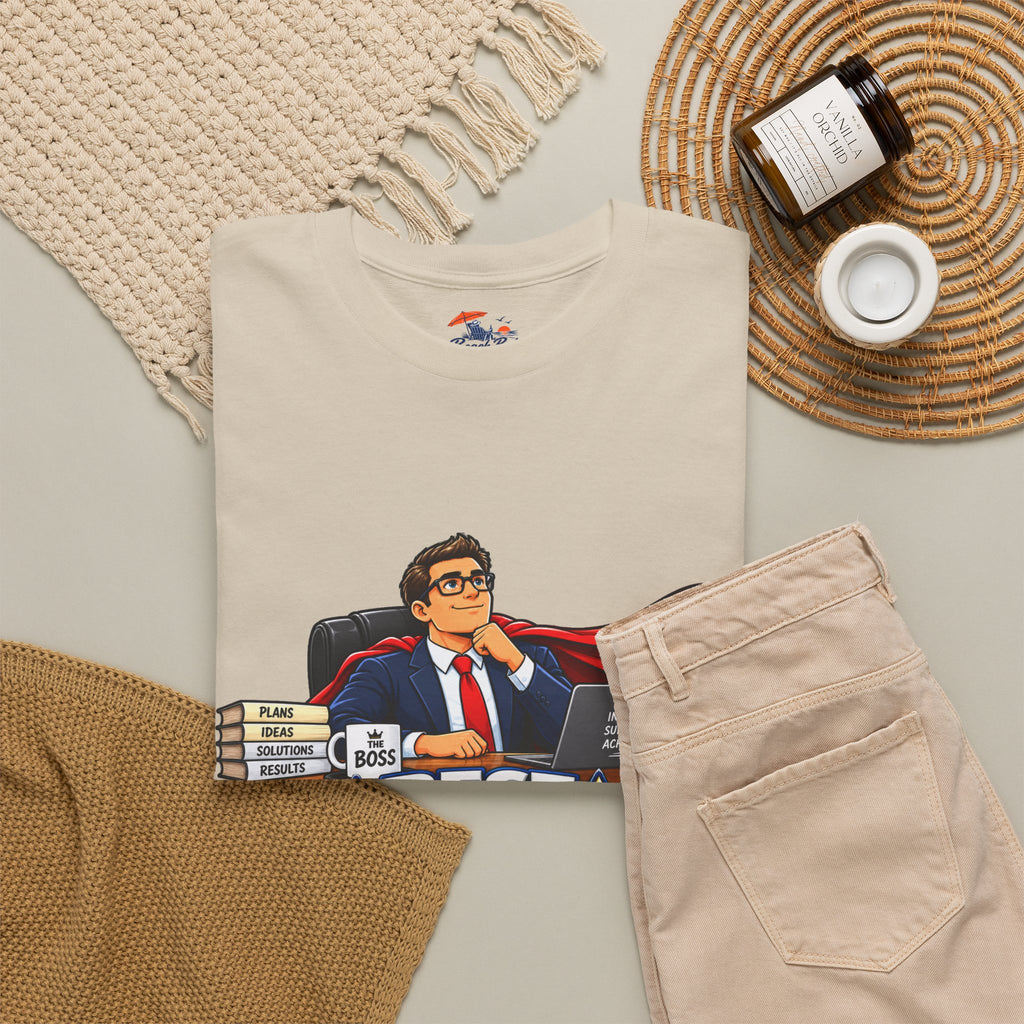 Best Boss Ever T‑Shirt — Personalized "Our Fearless Leader" Gift for Bosses (Add Name)