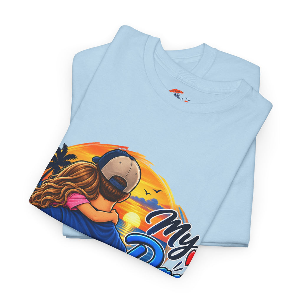 Dad & Daughter Tee — "My Dad Is My Hero" Father's Day T-Shirt
