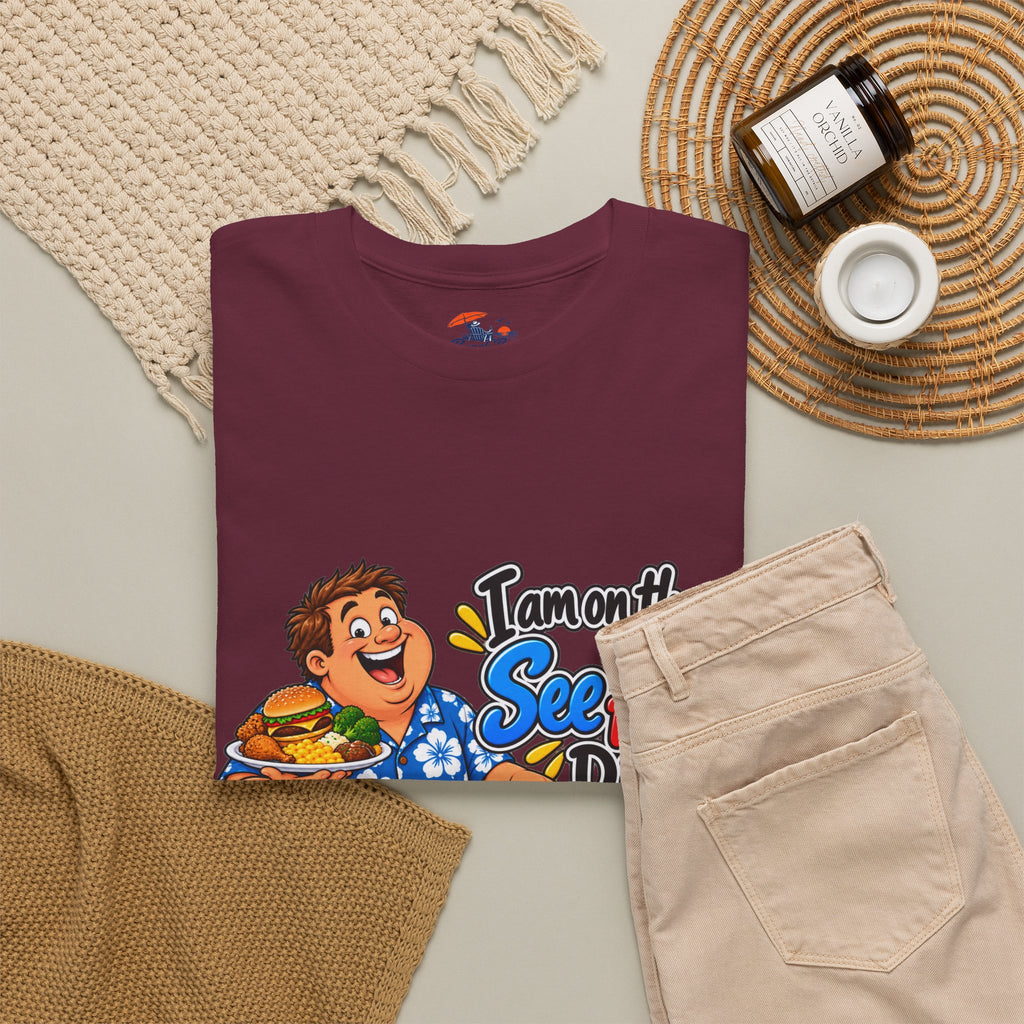 See Food Diet T-Shirt – Funny Seafood Buffet Tee