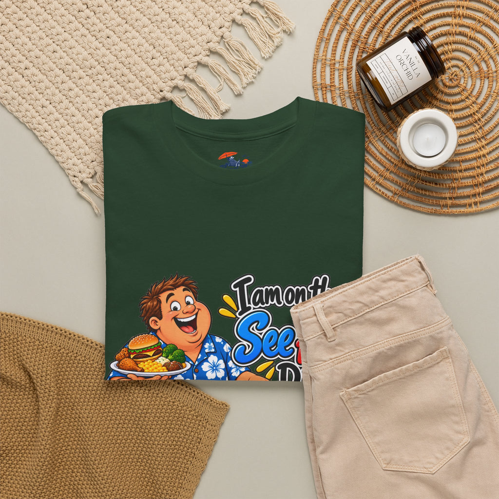 See Food Diet T-Shirt – Funny Seafood Buffet Tee