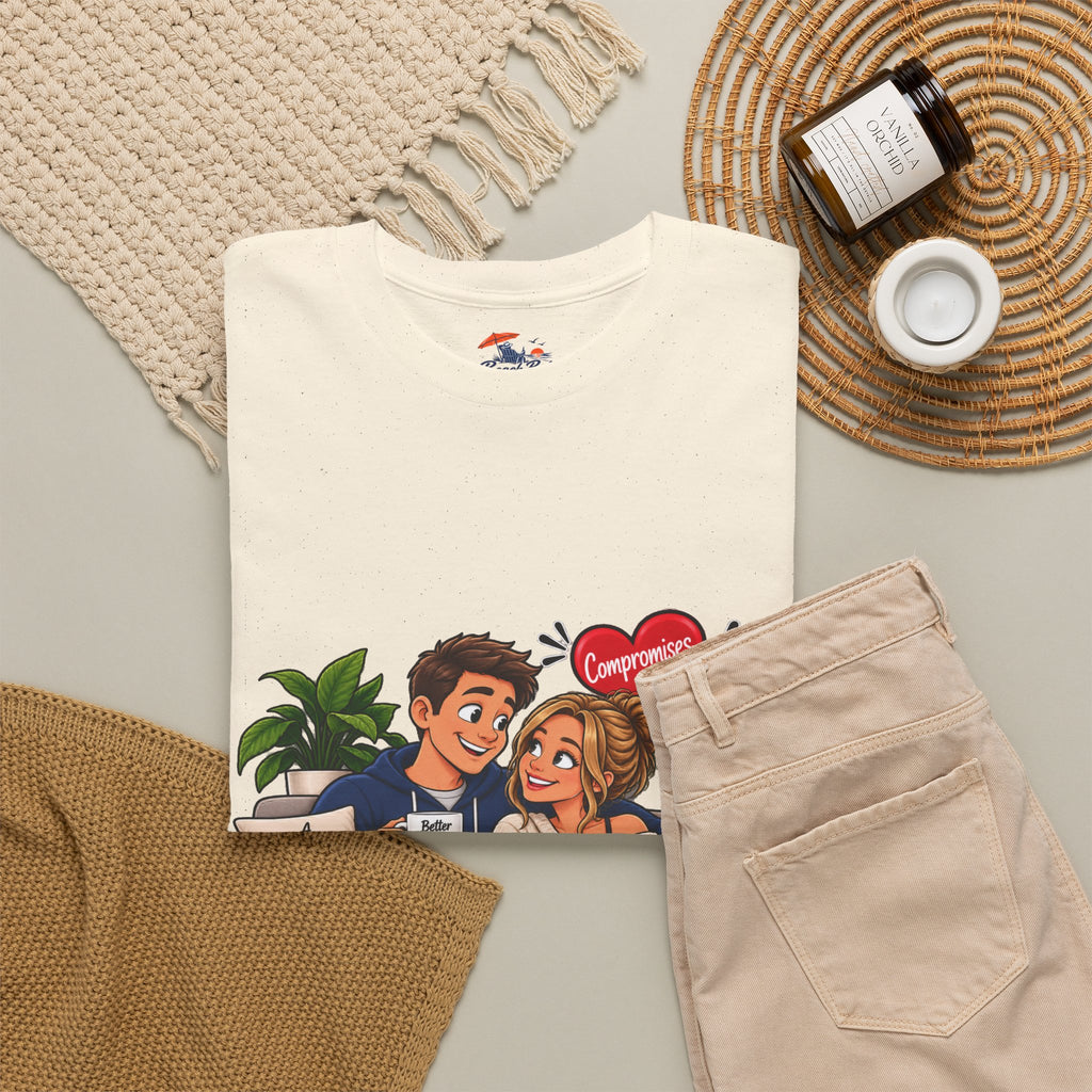 Relationship Advice Graphic Tee — “Think of What the Other Person Wants, Not Just What You Want”