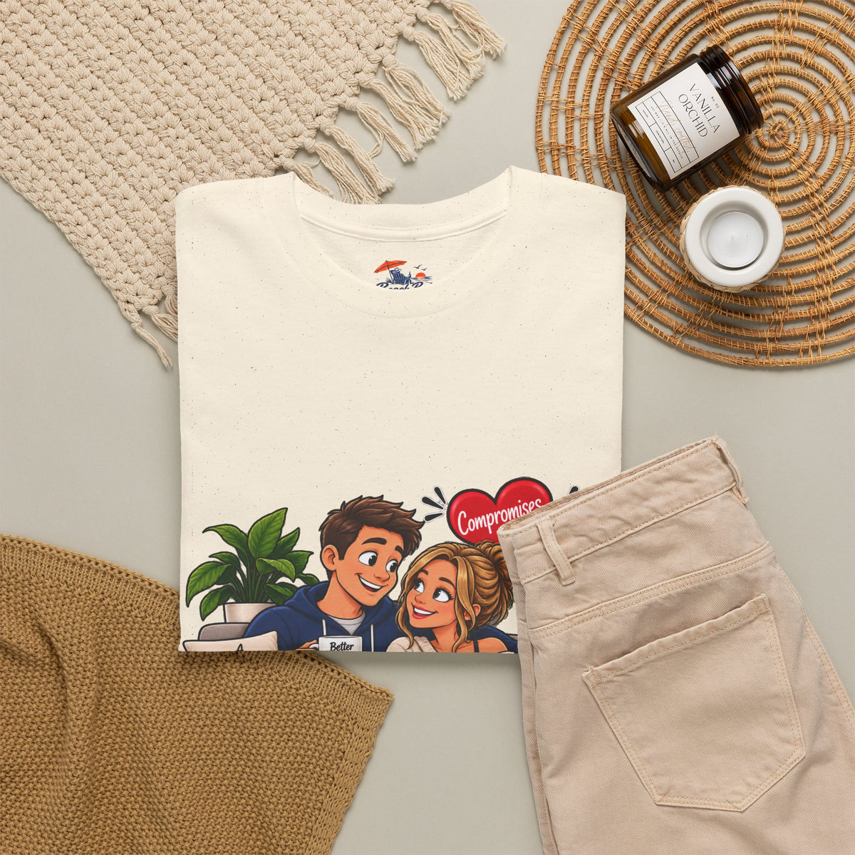 Relationship Advice Graphic Tee — “Think of What the Other Person Wants, Not Just What You Want”