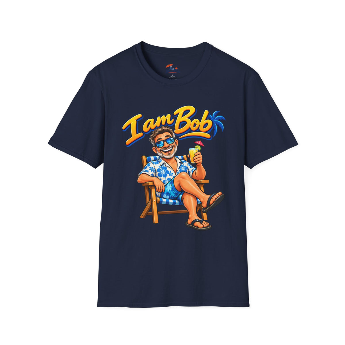 I am Bob Softstyle T-Shirt (No Back)