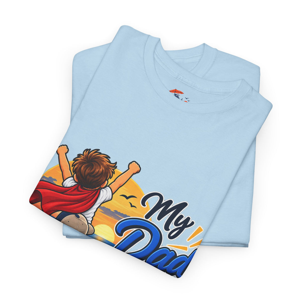 My Dad Is My Hero T-Shirt — Father & Child Superhero Tee for Father’s Day