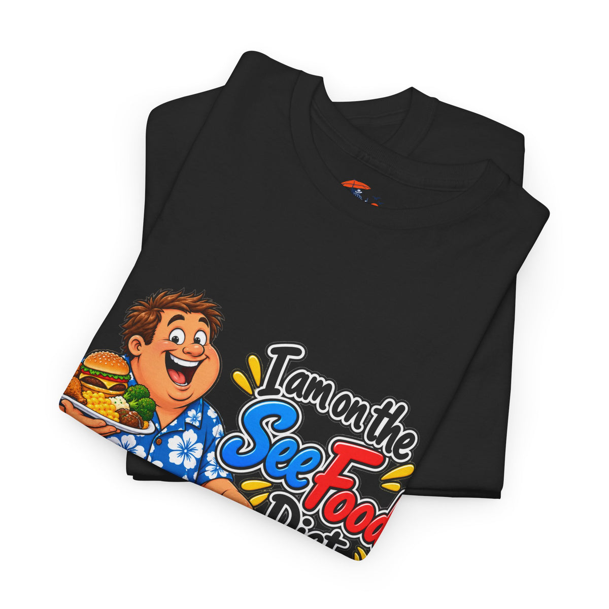 See Food Diet T-Shirt – Funny Seafood Buffet Tee