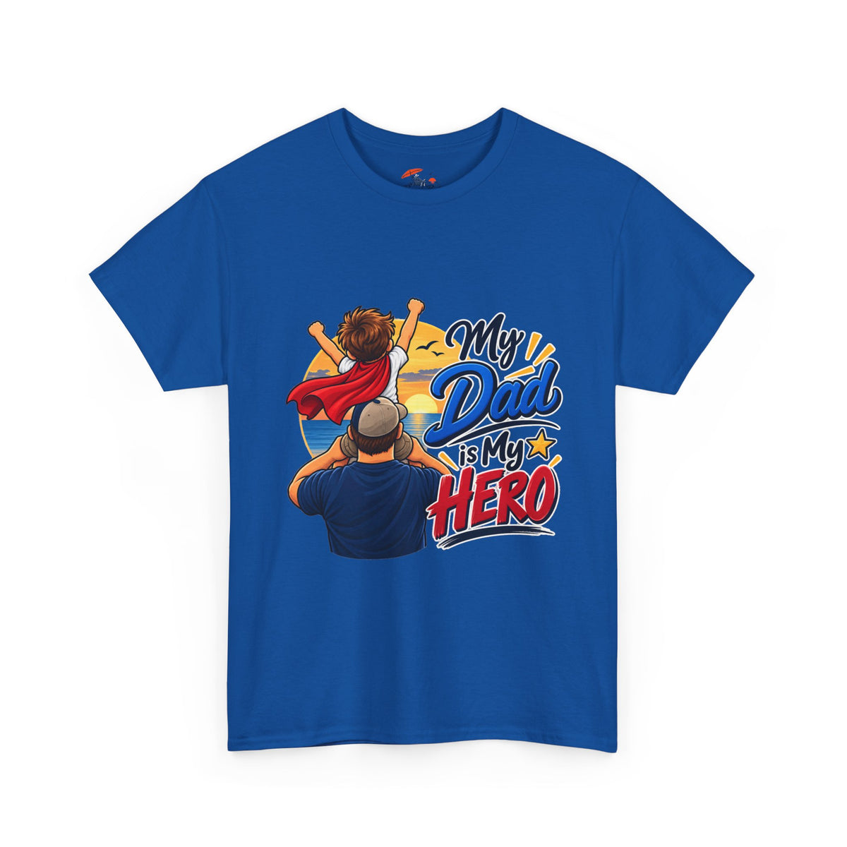 My Dad Is My Hero T-Shirt — Father & Child Superhero Tee for Father’s Day