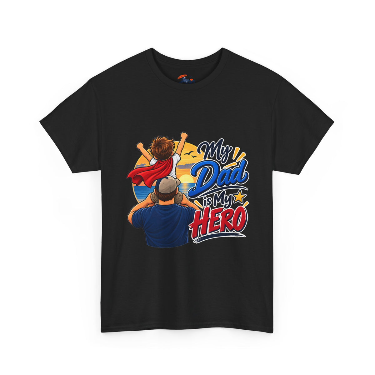 My Dad Is My Hero T-Shirt — Father & Child Superhero Tee for Father’s Day