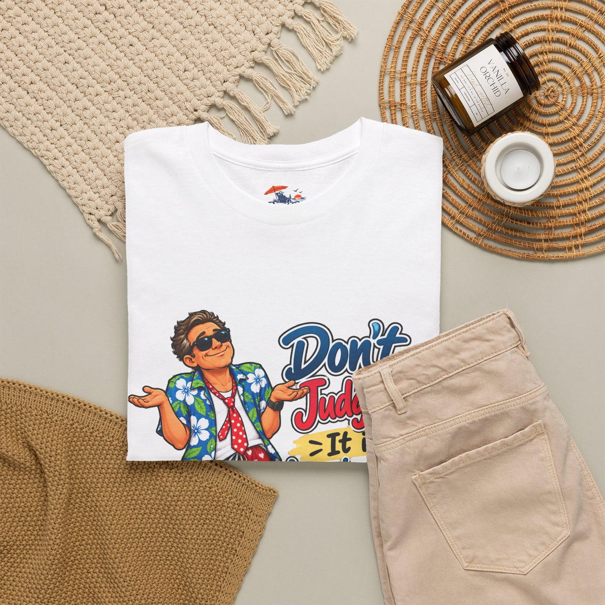 Laundry Day T‑Shirt — "Don't Judge Me, It’s Laundry Day!" Casual Graphic Tee