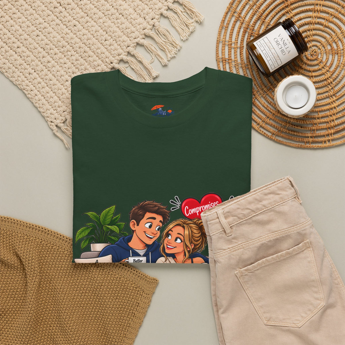 Relationship Advice Graphic Tee — “Think of What the Other Person Wants, Not Just What You Want”