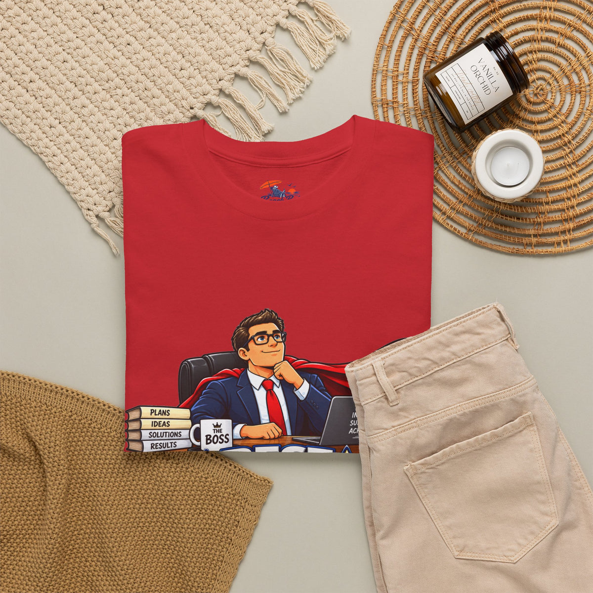 Best Boss Ever T‑Shirt — Personalized "Our Fearless Leader" Gift for Bosses (Add Name)