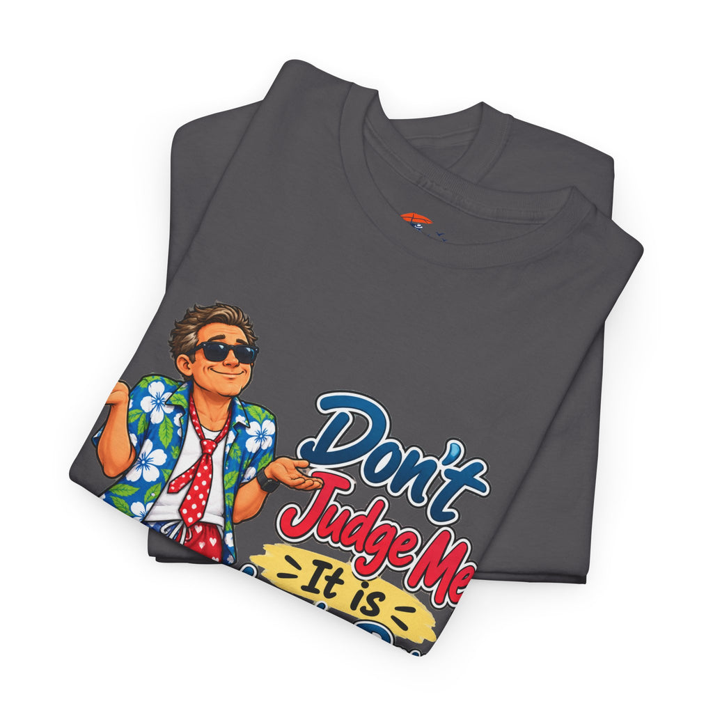 Laundry Day T‑Shirt — "Don't Judge Me, It’s Laundry Day!" Casual Graphic Tee