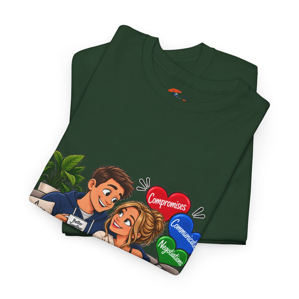 Relationship Advice Graphic Tee — “Think of What the Other Person Wants, Not Just What You Want”