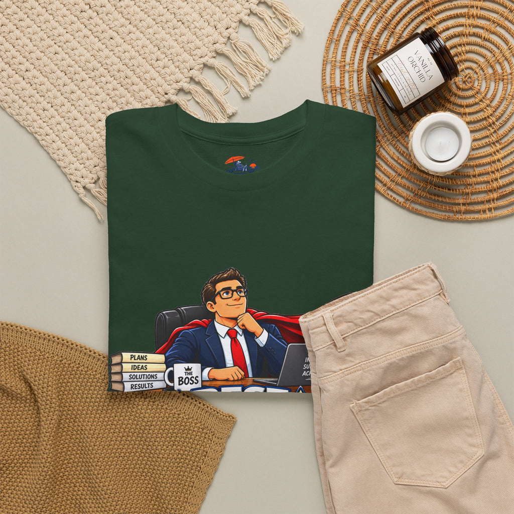 Best Boss Ever T‑Shirt — Personalized "Our Fearless Leader" Gift for Bosses (Add Name)